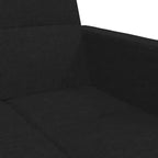 vidaXL Canapé-lit 2 places avec repose-pieds Meubles Maison Salon Tissu