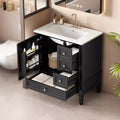 30 Bathroom Vanity Sink Combo, Bathroom Storage Cabinet with Drawers, Single Sink Bathroom Vanity
