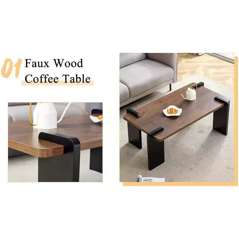 Tables basses, table basse en bois massif, table à thé de table, table basse de ferme, table basse de loisirs