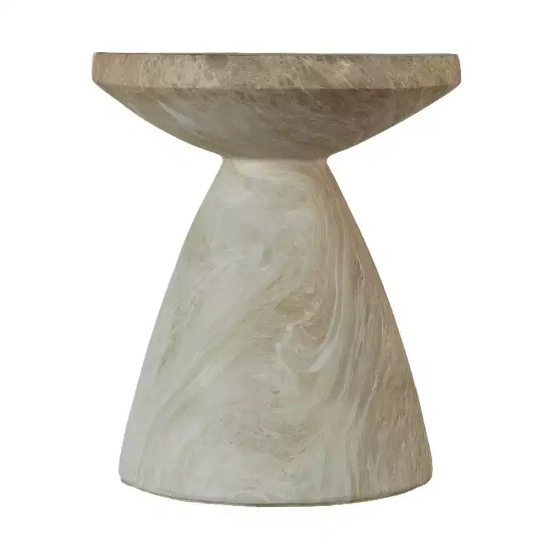 GDFStudio Rava – Table d'appoint moderne légère en béton