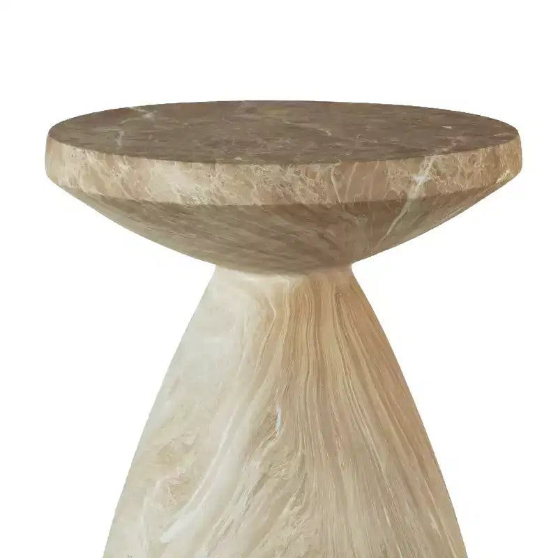 GDFStudio Rava – Table d'appoint moderne légère en béton