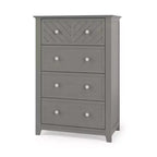Commode 4 tiroirs Atwood de Child Craft pour chambre d'enfant ou d'adulte, grand espace de rangement, kit anti-basculement inclus pour éviter le basculement, non toxique, finition sécuritaire pour bébé