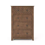 Commode 4 tiroirs Atwood de Child Craft pour chambre d'enfant ou d'adulte, grand espace de rangement, kit anti-basculement inclus pour éviter le basculement, non toxique, finition sécuritaire pour bébé