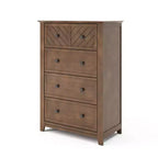 Commode 4 tiroirs Atwood de Child Craft pour chambre d'enfant ou d'adulte, grand espace de rangement, kit anti-basculement inclus pour éviter le basculement, non toxique, finition sécuritaire pour bébé