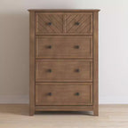 Commode 4 tiroirs Atwood de Child Craft pour chambre d'enfant ou d'adulte, grand espace de rangement, kit anti-basculement inclus pour éviter le basculement, non toxique, finition sécuritaire pour bébé