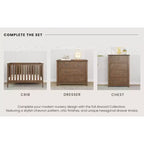 Commode 4 tiroirs Atwood de Child Craft pour chambre d'enfant ou d'adulte, grand espace de rangement, kit anti-basculement inclus pour éviter le basculement, non toxique, finition sécuritaire pour bébé