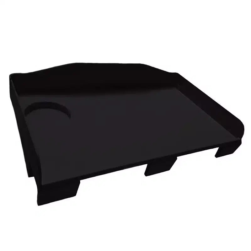Étagère de chevet Modern Innovations avec porte-gobelet et passe-câbles (noir)
