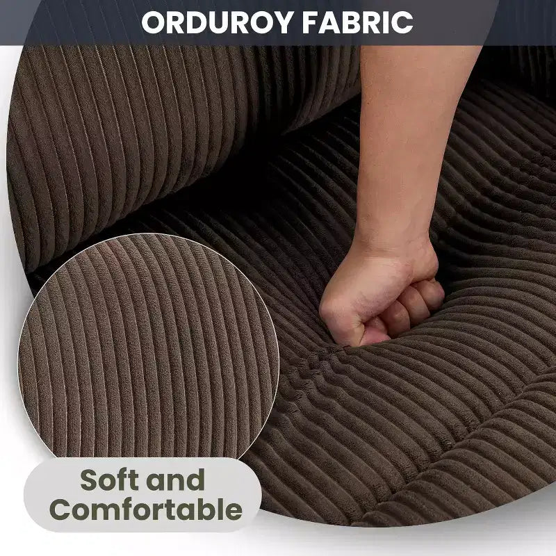 Acekool Fauteuil inclinable releveur en velours côtelé, Fauteuil chauffant massant avec double porte-gobelets et appui-tête en U pour salon