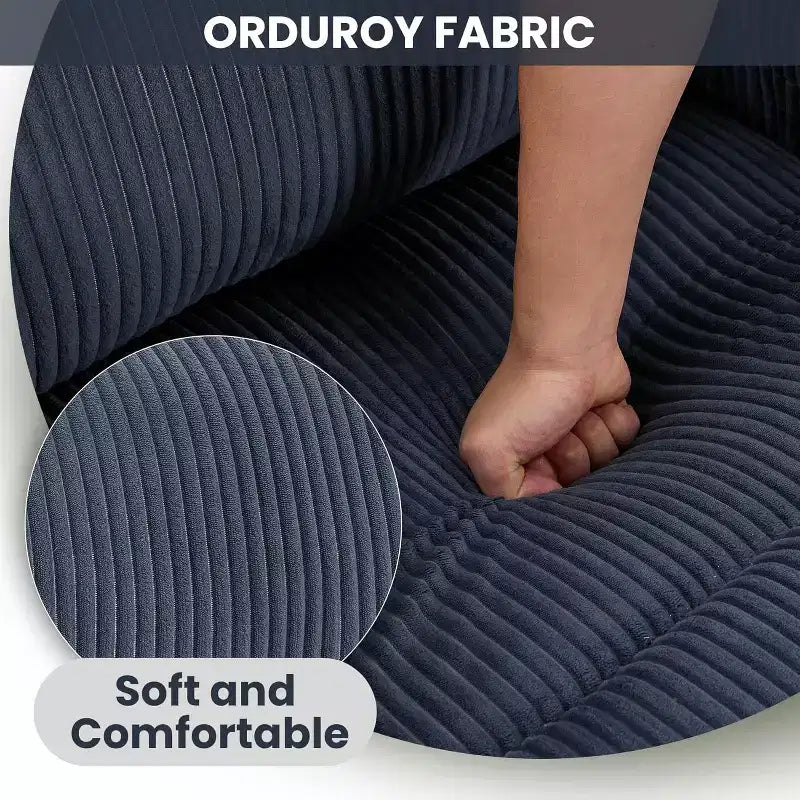 Acekool Fauteuil inclinable releveur en velours côtelé, Fauteuil chauffant massant avec double porte-gobelets et appui-tête en U pour salon