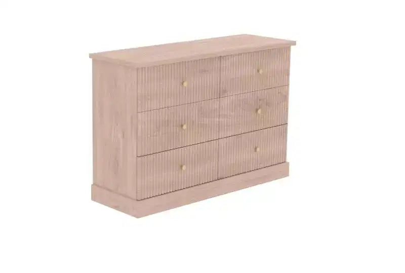 6-Drawer Dresser,Dresser for Bedroom, Kids & Nursery Storage Chest, Kids Chest