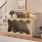 Acekool Table console de ferme de 63 pouces, table de canapé étroite industrielle pour entrée et salon