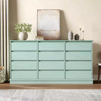 Commode de chambre, commode en bois, meuble TV à double tiroir, organisateur de rangement pour vêtements pour placard, couloir, chambre à coucher,