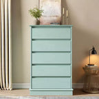 Commode de chambre, commode en bois, meuble TV à double tiroir, organisateur de rangement pour vêtements pour placard, couloir, chambre à coucher,