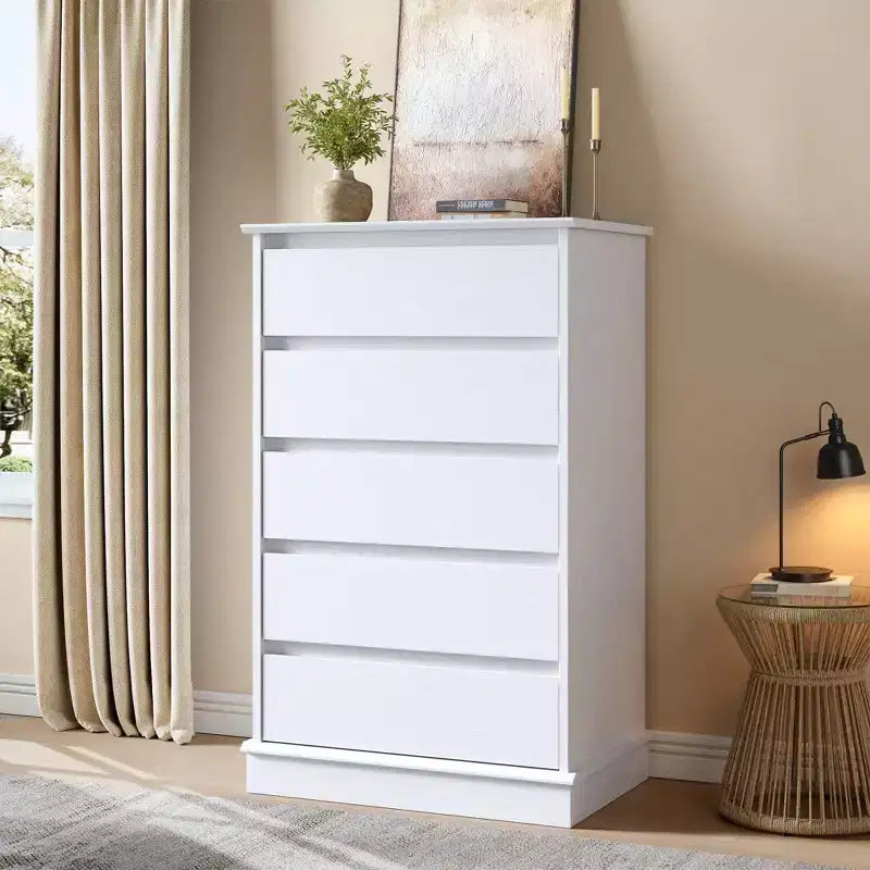 Commode de chambre, commode en bois, meuble TV à double tiroir, organisateur de rangement pour vêtements pour placard, couloir, chambre à coucher,