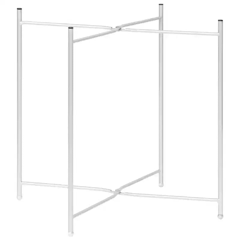 vidaXL Table d'appoint Argentée 40x40x41 cm Verre