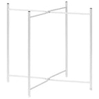 vidaXL Table d'appoint Argentée 40x40x41 cm Verre