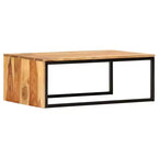vidaXL Tables gigognes 2 pcs Bois d'acacia massif