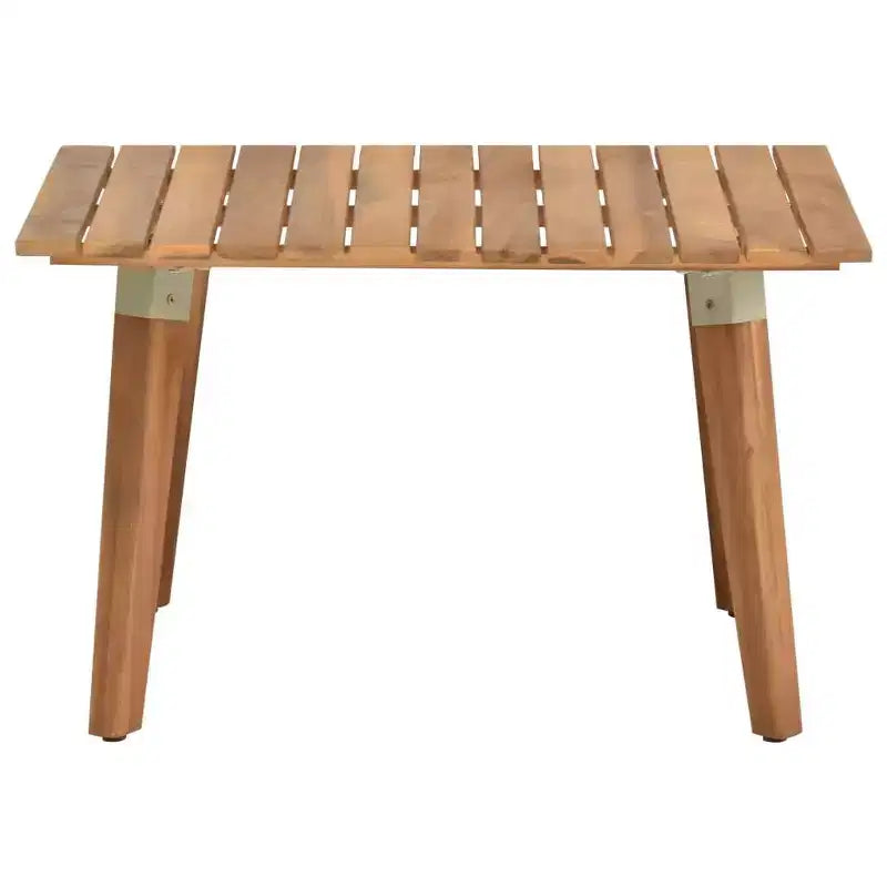vidaXL Table basse d'extérieur 60x60x36 cm en bois d'acacia massif