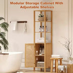 Meuble TV avec étagères, meuble TV de style ferme pour téléviseurs de 70 pouces, meubles TV de salon avec étagères réglables et armoire de rangement