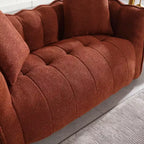 Pouf TUYOHW pour 2 personnes, canapé de sol en mousse haute résilience pour un confort spacieux, siège confortable pour le salon et les espaces partagés