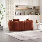 Pouf TUYOHW pour 2 personnes, canapé de sol en mousse haute résilience pour un confort spacieux, siège confortable pour le salon et les espaces partagés