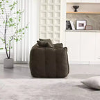 Pouf TUYOHW pour 2 personnes, canapé de sol en mousse haute résilience pour un confort spacieux, siège confortable pour le salon et les espaces partagés
