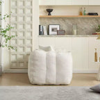 Pouf TUYOHW pour 2 personnes, canapé de sol en mousse haute résilience pour un confort spacieux, siège confortable pour le salon et les espaces partagés