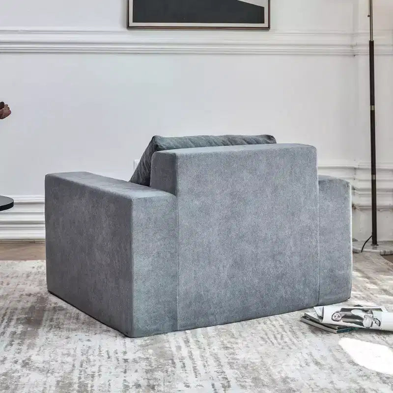 TUYOHW Grand Canapé Poire, Chaise de Sol en Mousse Haute Densité avec Oreiller Inclus, Canapé Paresseux Moderne pour Adultes dans le Salon