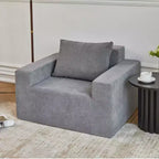 TUYOHW Grand Canapé Poire, Chaise de Sol en Mousse Haute Densité avec Oreiller Inclus, Canapé Paresseux Moderne pour Adultes dans le Salon