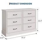 Table de chevet avec tiroirs moderne, meuble de rangement idéal pour l'organisation de la chambre à coucher, mobilier peu encombrant, construction en bois durable