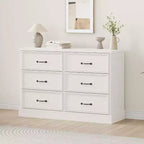 Table de chevet avec tiroirs moderne, meuble de rangement idéal pour l'organisation de la chambre à coucher, mobilier peu encombrant, construction en bois durable