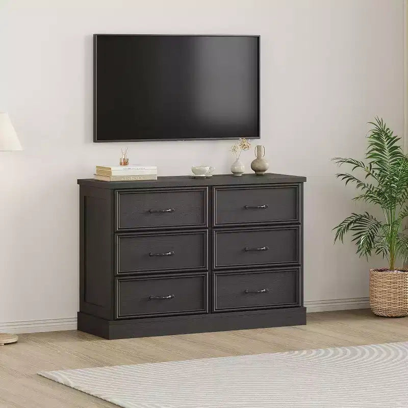 Table de chevet avec tiroirs moderne, meuble de rangement idéal pour l'organisation de la chambre à coucher, mobilier peu encombrant, construction en bois durable