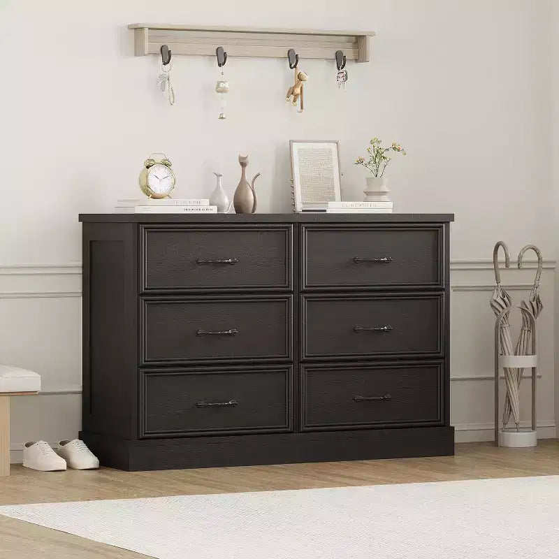 Modern Drawer Bedside Table Storage Cabinet  Ideal for Bedroom Organization, Space-Saving Furniture, Durable Wood Construction