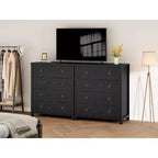 COZONY Commode de chambre 37/45 Tall avec 4/5 tiroirs, armoire de rangement pour vêtements pour placard, couloir