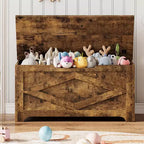 Coffre de rangement de 99,06 cm, Banc de rangement en bois avec charnières de sécurité, Montage facile, Grand banc à chaussures pour entrée, salon, chambre.