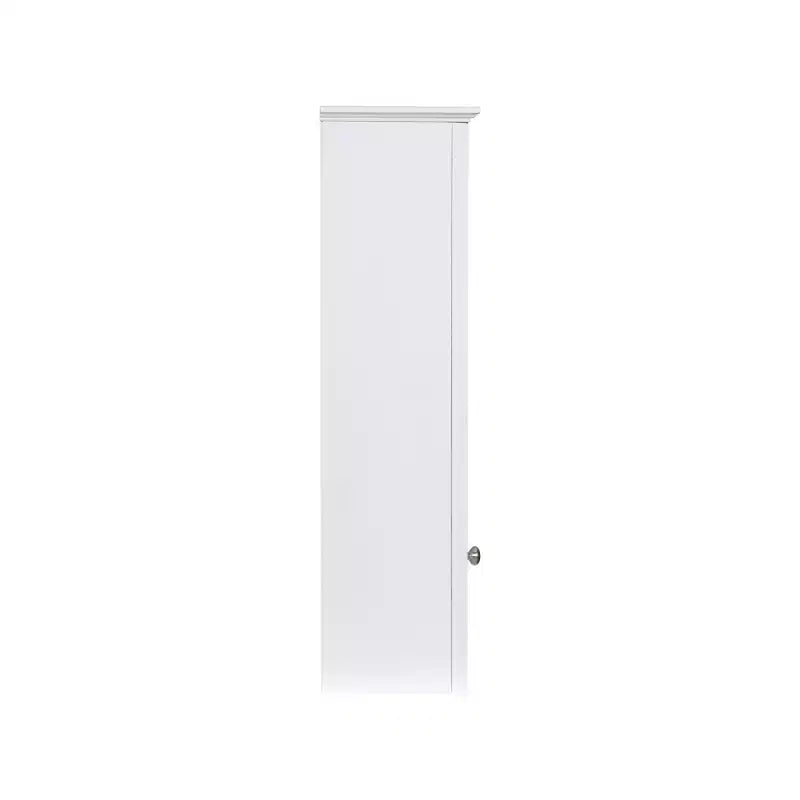 Meuble de salle de bain CASAINC 30 x 28 avec miroir et 3 étagères ouvertes, fixation murale (sans meuble-lavabo)