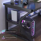Bureau d'ordinateur compact de 79 cm, bureaux à domicile, petit bureau pour chambre, table de travail/étude, table d'ordinateur moderne pour étude/travail