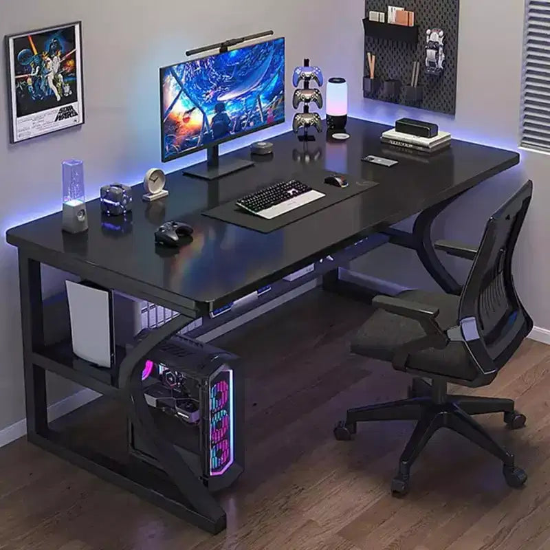 Bureau d'ordinateur compact de 79 cm, bureaux à domicile, petit bureau pour chambre, table de travail/étude, table d'ordinateur moderne pour étude/travail