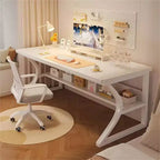Bureau d'ordinateur compact de 79 cm, bureaux à domicile, petit bureau pour chambre, table de travail/étude, table d'ordinateur moderne pour étude/travail