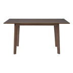 PexFix Table à manger rustique de ferme, cadre en bois massif, table à manger moderne minimaliste pour cuisine, salle à manger, salon