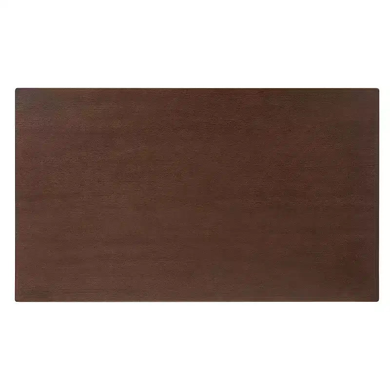PexFix Table à manger rustique de ferme, cadre en bois massif, table à manger moderne minimaliste pour cuisine, salle à manger, salon