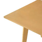 PexFix Table à manger rustique de ferme, cadre en bois massif, table à manger moderne minimaliste pour cuisine, salle à manger, salon