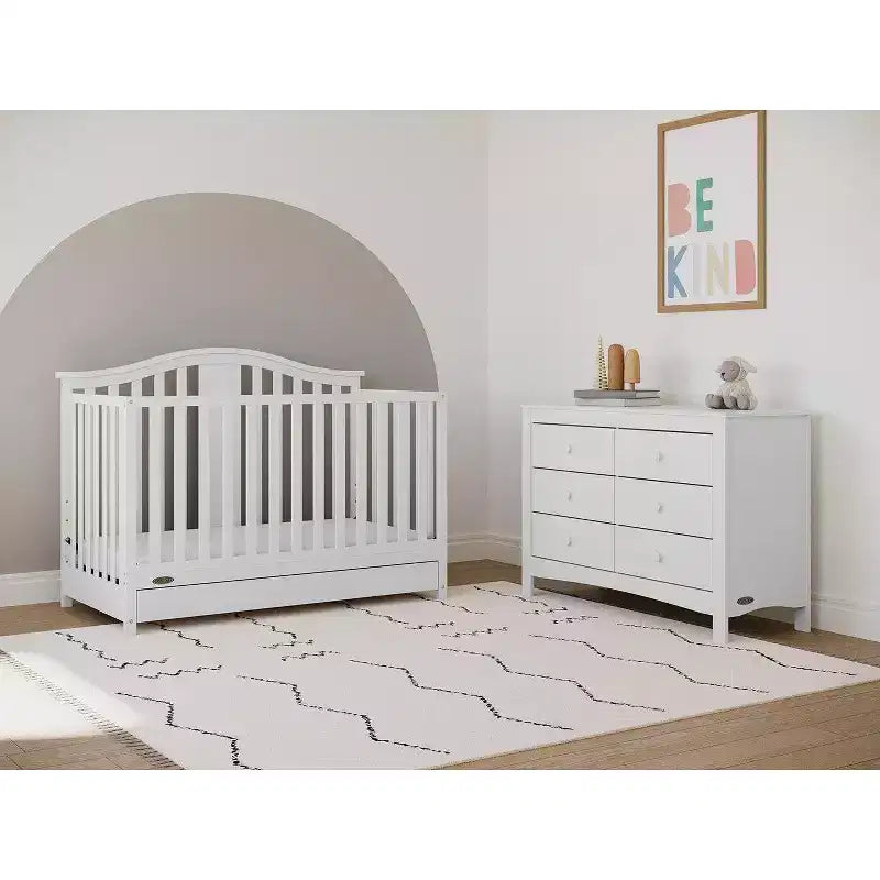 Lit de bébé convertible 4-en-1 Graco Solano avec tiroir