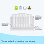 Lit de bébé convertible 4-en-1 Graco Solano avec tiroir