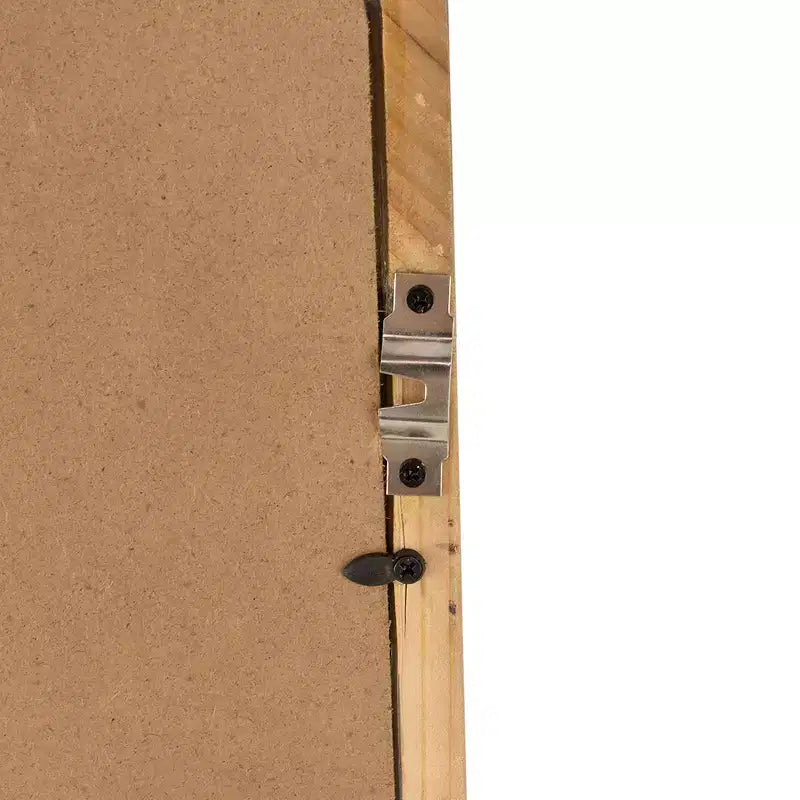Miroir mural rectangulaire en bois 24 x 36 pouces