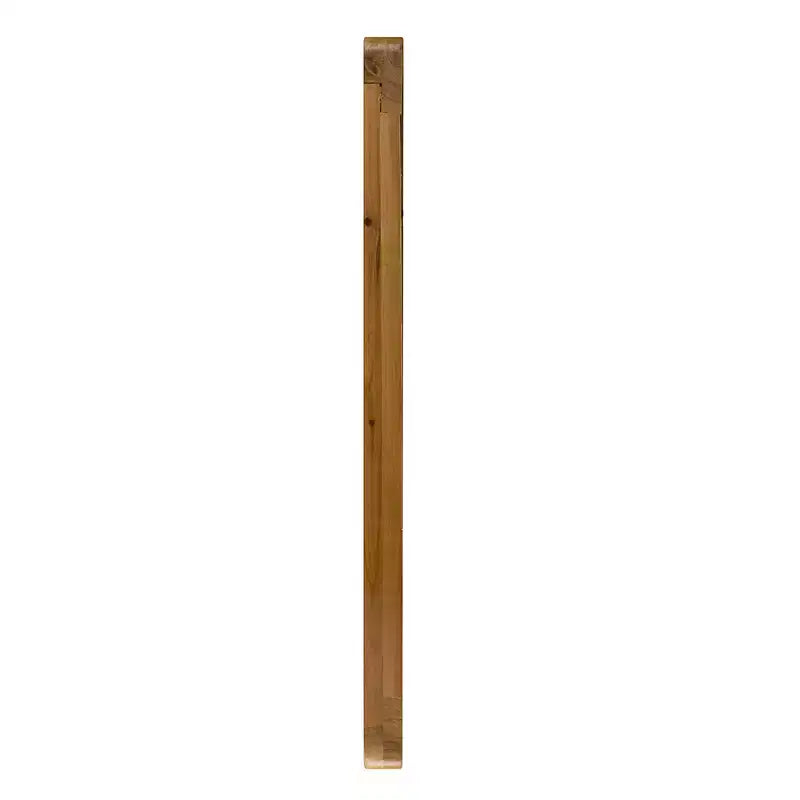 Miroir mural rectangulaire en bois 24 x 36 pouces