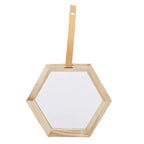 11 x 10 Inch Harlan Hexagon Wall Mirror