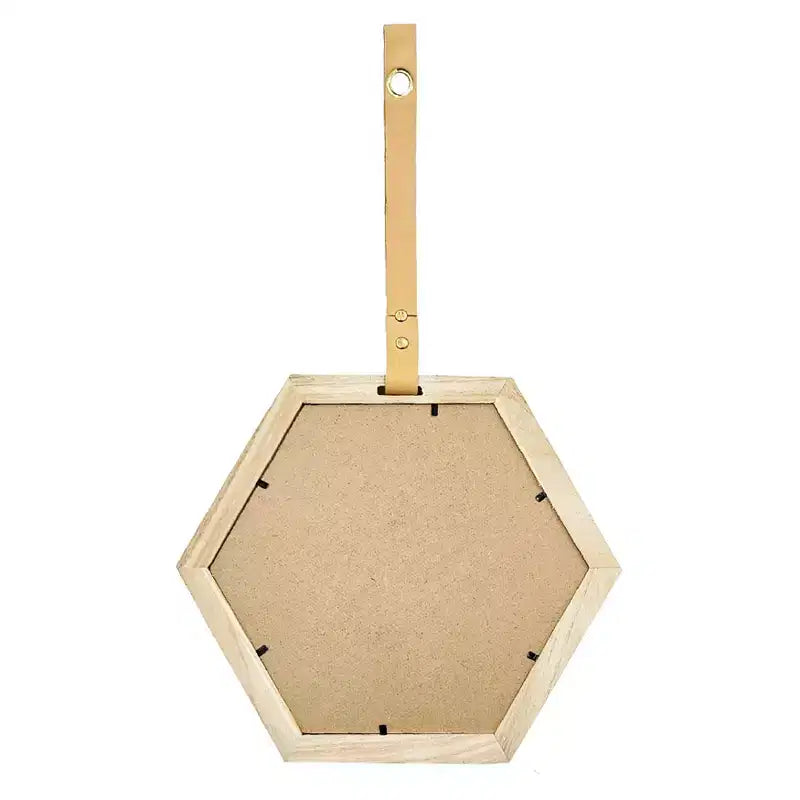 Miroir mural hexagonal Harlan de 11 x 10 pouces