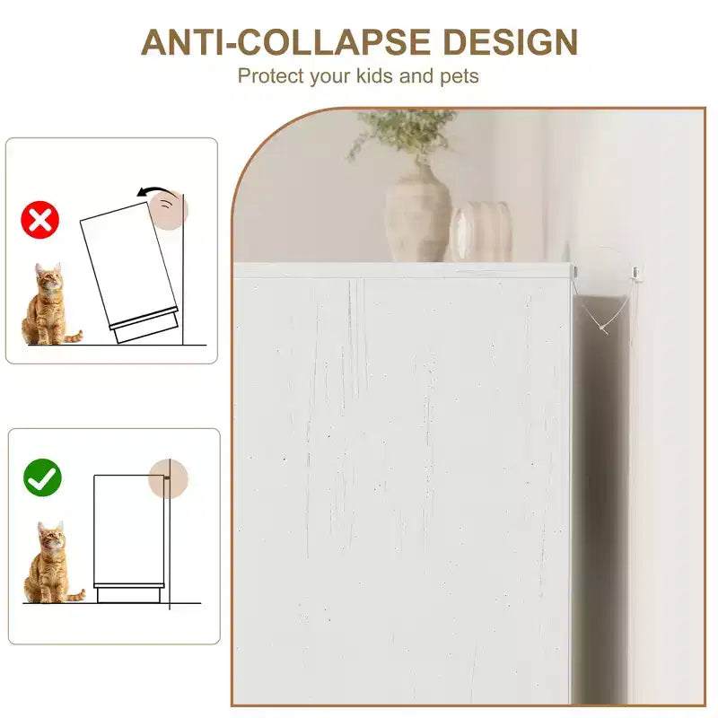 Commode 5 tiroirs en rotin pour chambre à coucher C, armoire tissée minimaliste avec cadre et pieds en bois intégrés, coffre de rangement haut