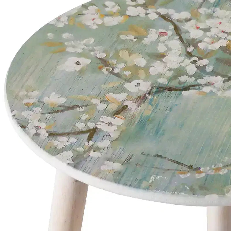 Lot de 2 tables d'appoint décoratives